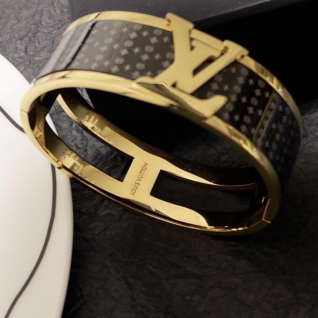 Louis Vuitton Monogram Cuff Bracelet
